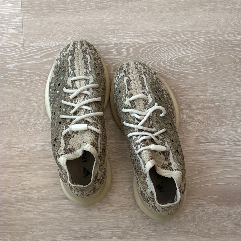 Adidas Yeezy Boost 380 in Tan and Cream